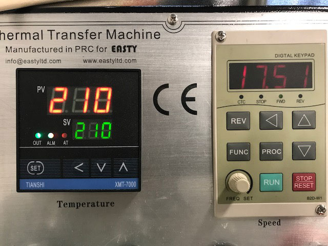 Accurate heat measurements on heat presses